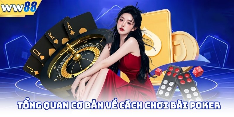 Cách Chơi Bài Poker Chi Tiết Cho Người Mới Tại WW88 2 Tổng quan cơ bản về cách chơi bài poker
